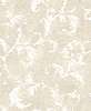 Bézs klasszikus levélmintás casadeco design tapéta