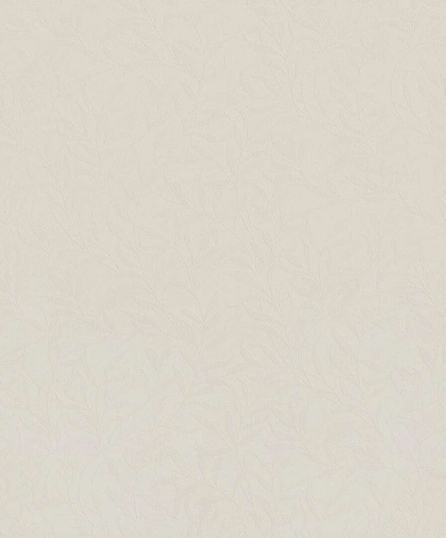 Bézs minimál levélmintás elegáns design tapéta