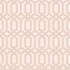 Bézs pasztell rózsaszín vlies tapéta trendi geometrikus mintával
