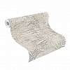 Bézs szürke pálmalevél mintás design tapéta textil szőtt alapon