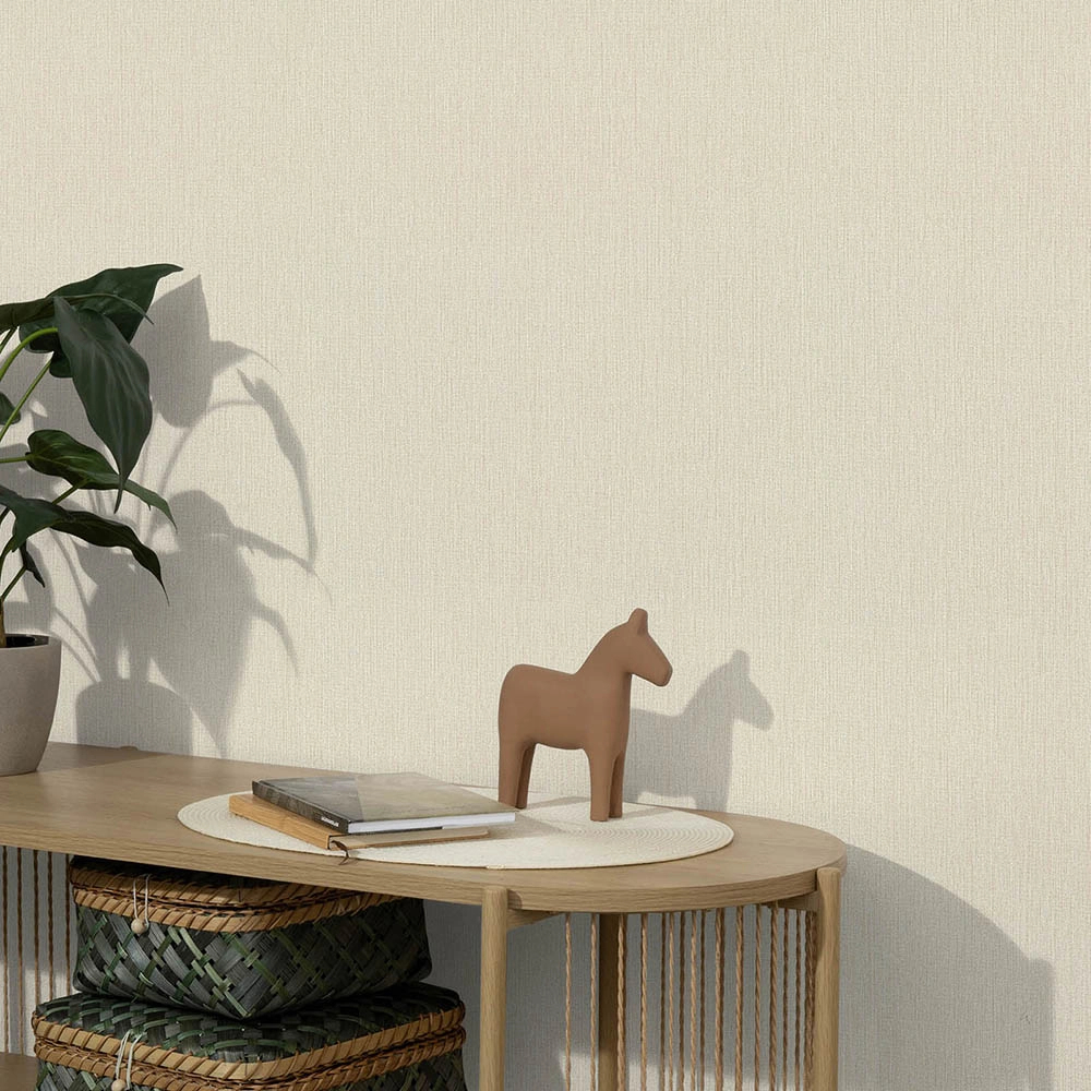 Bézs textil mintás vinyl dekor taptéa enyhén csillámos