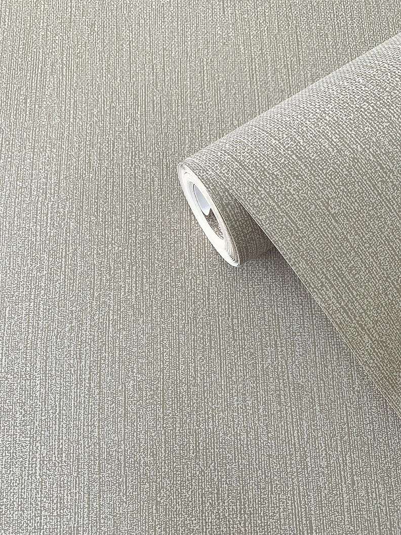 Bézs textil mintás vlies dekor tapéta