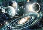 Bolygók a világűrben fali poszter 368x254 vlies