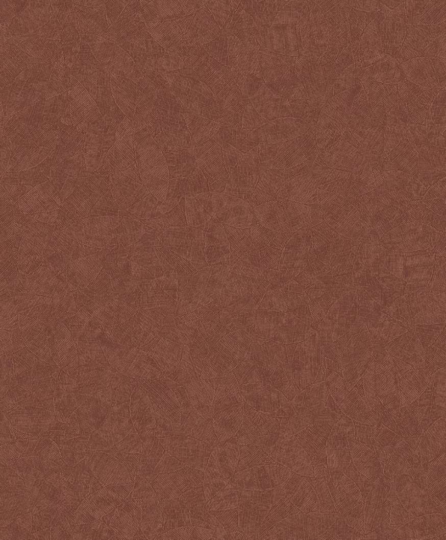 Borvörös színű levél struktúrált mintás francia design tapéta