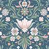 Britt country stílusú virágmintás design tapéta