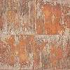 Bronz-barna antikolt hatású loft stílusú vlies tapéta
