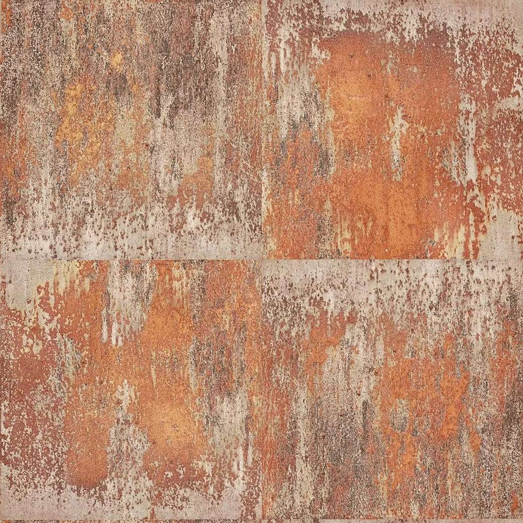 Bronz-barna antikolt hatású loft stílusú vlies tapéta
