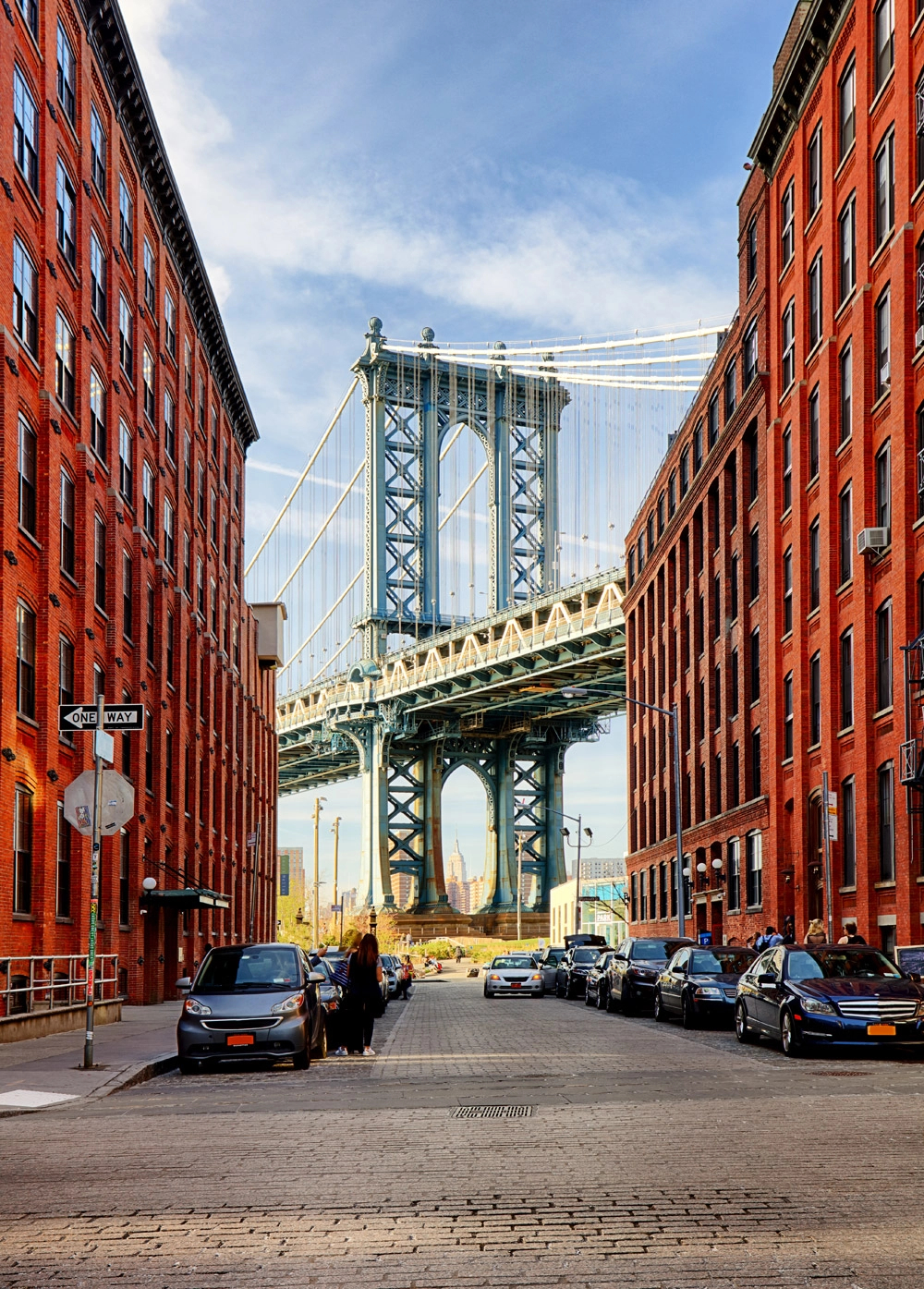 Brooklyn híd egyedi poszter Szélesség (120cm) X Magasság (180cm) vlies