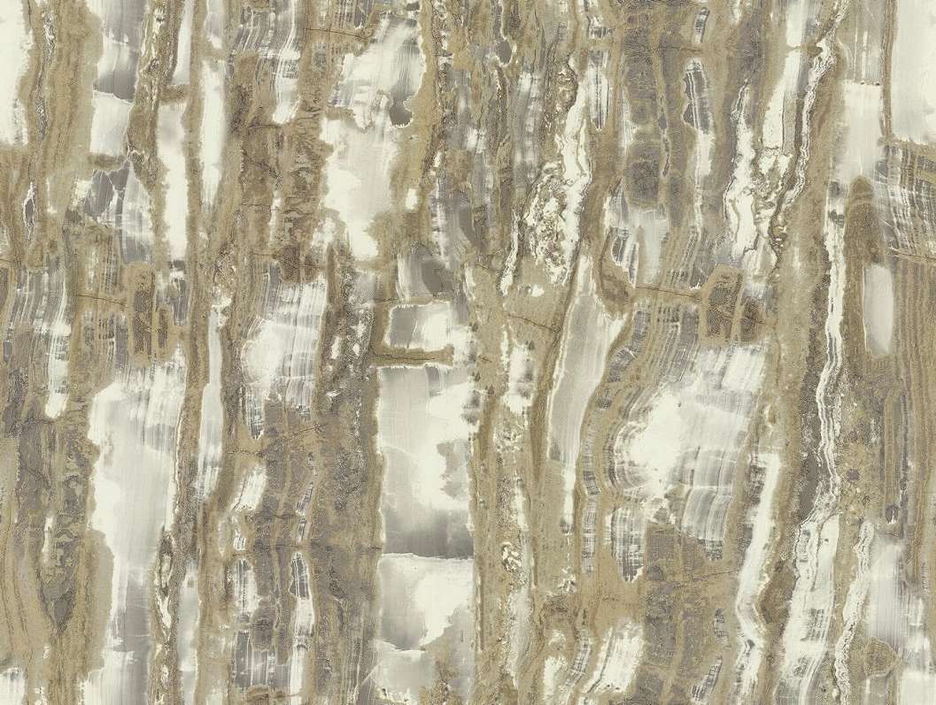 Carrara design tapéta szürke, arany beige márvány mintával 106cm dupla széles