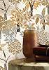 Casamance luxus tapéta 70cm struktúrált trópusi botanikus mintával