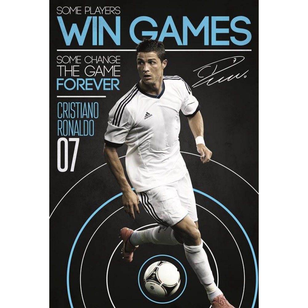 Cristiano Ronaldo fali poszter