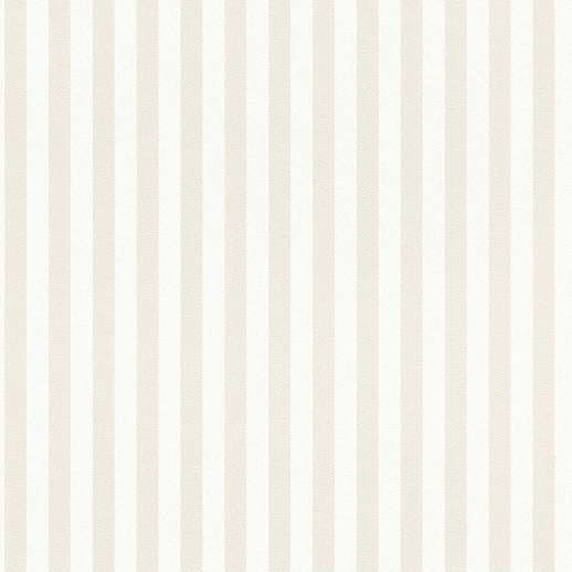 Csík mintás fehér krém design tapéta