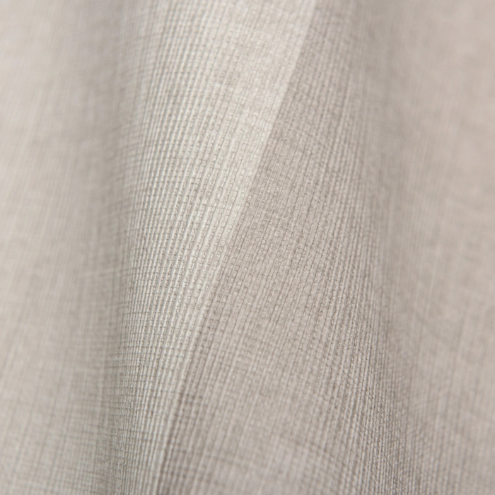Csíkos mintás dekor tapéta bézs krém csíkokkal textilhatású struktúrával