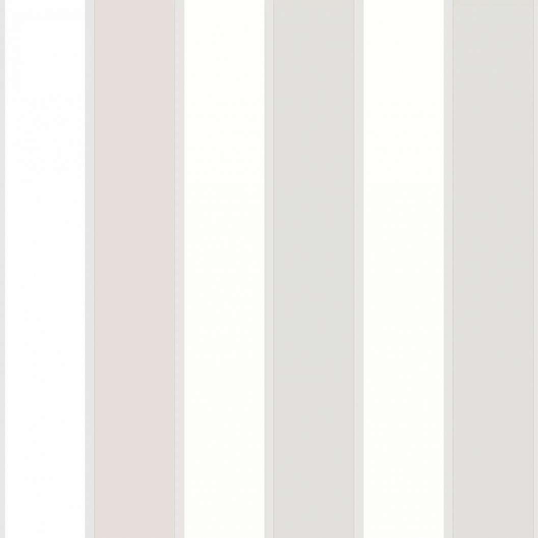 Csíkos mintás dekor tapéta visszafogott fehér bézs színekkel