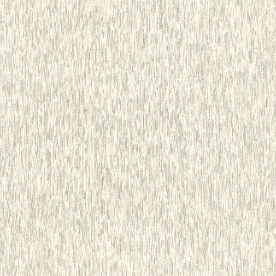 Csíkos mintás krém színű vlies tapéta