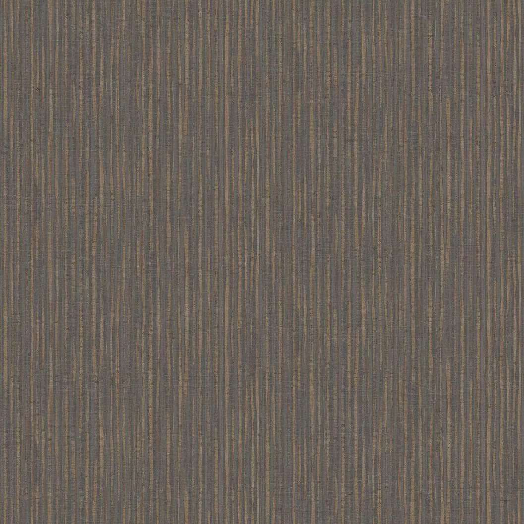 Csíkos mintás modern tapéta faszén fekete színben