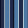 Csíkos mintás vlies dekor tapéta kék színekkel