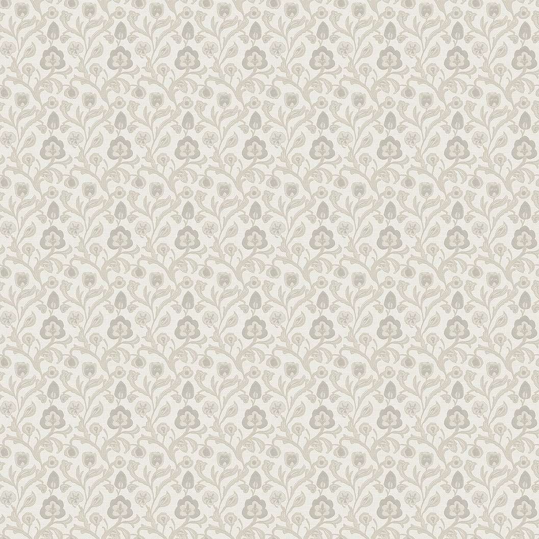 Dekor tapéta apró virág mintával beige színben