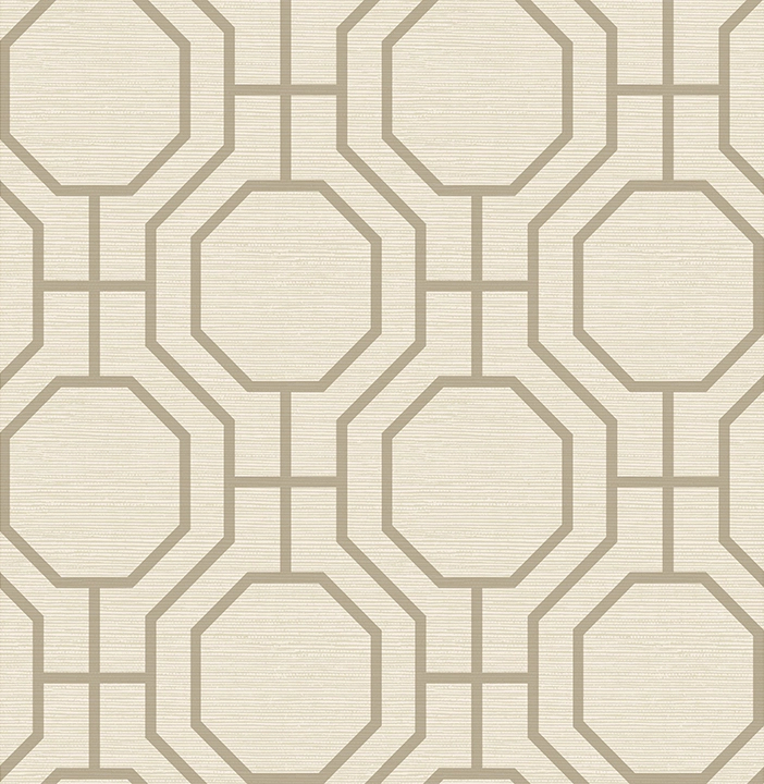 Dekor tapéta beige csempe mintával