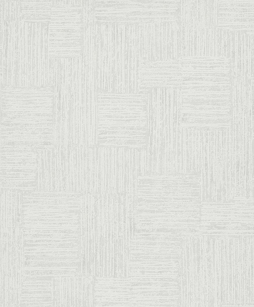 Dekor tapéta csíkos geometriai mintával fényes krém színben