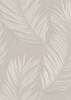Dekor tapéta elegáns arany pálmalevél mintával szürkés színben