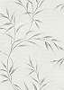 Dekor tapéta elegáns levél mintával fehér szürke színekkel