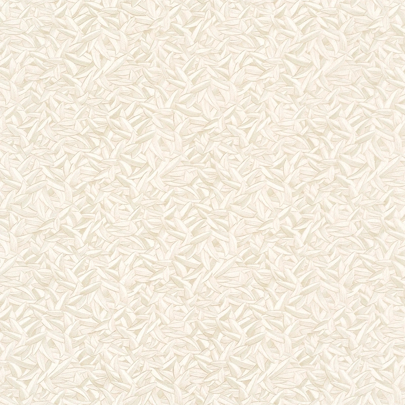 Dekor tapéta fémes beige levél mintás tapéta