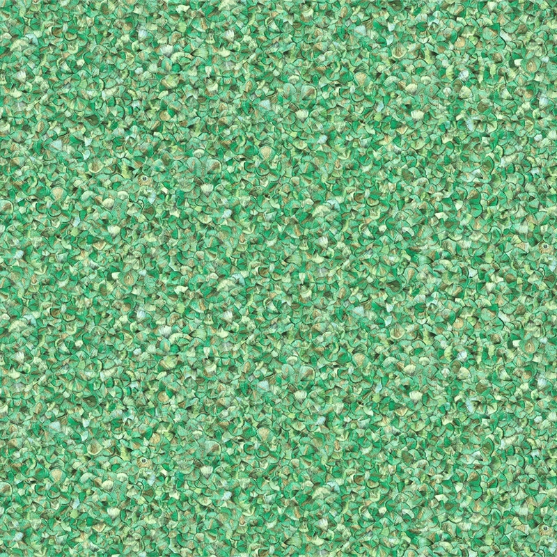 Dekor tapéta fémes zöld és arany toll mintás tapéta