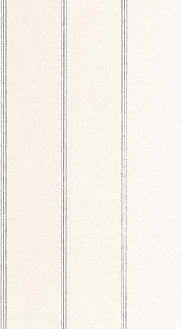 Dekor tapéta függőleges csíkos mintával világoslen és sötétszürke színben