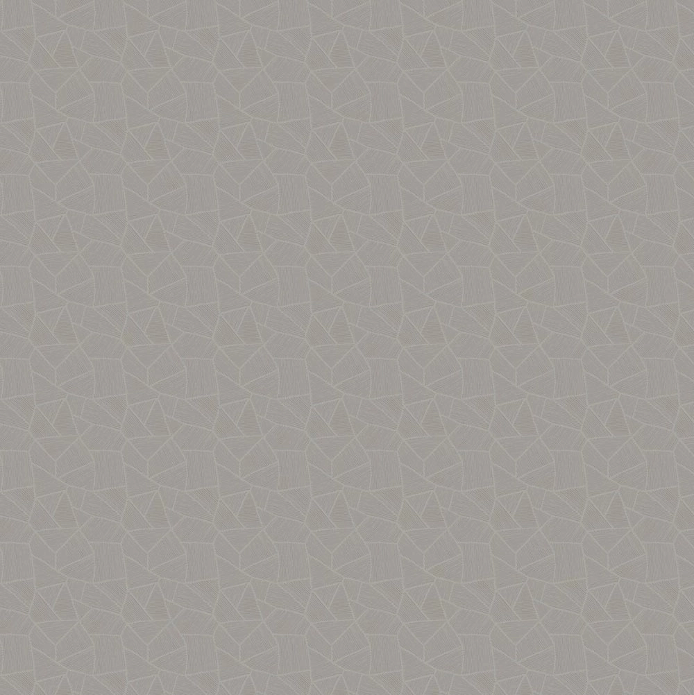 Dekor tapéta geomertikus mintás tapéta fényes fémes és matt szürke színben