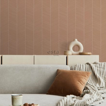 Dekor tapéta halszálka mintával