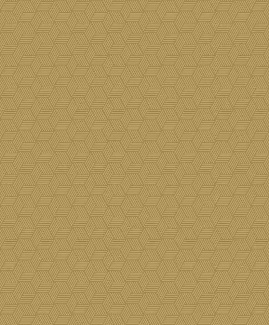 Dekor tapéta karamell barna apró geometrikus mintával