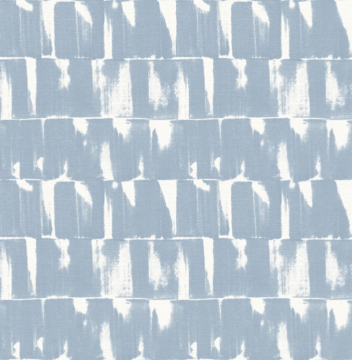 Dekor tapéta kék absztrakt csíkos mintával