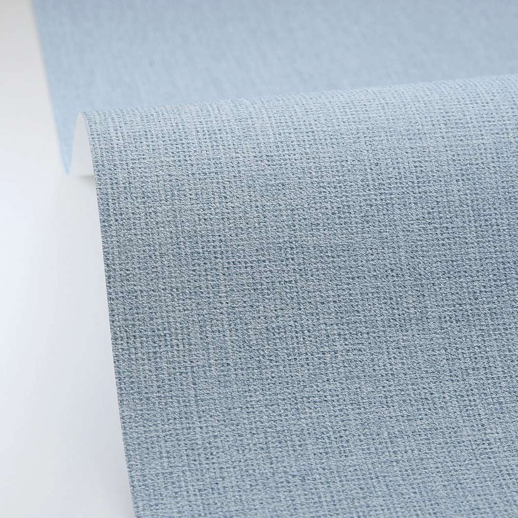 Dekor tapéta kék színben textil mintával mosható vinyl