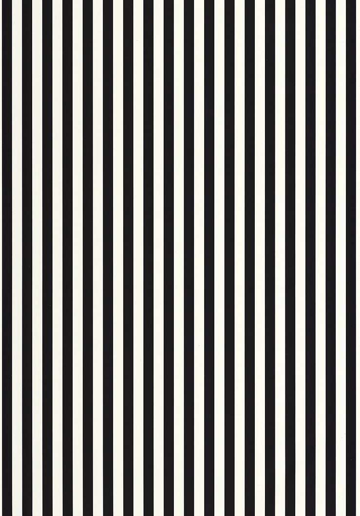Dekor tapéta keskeny csíkos mintával fekete és fehér színben