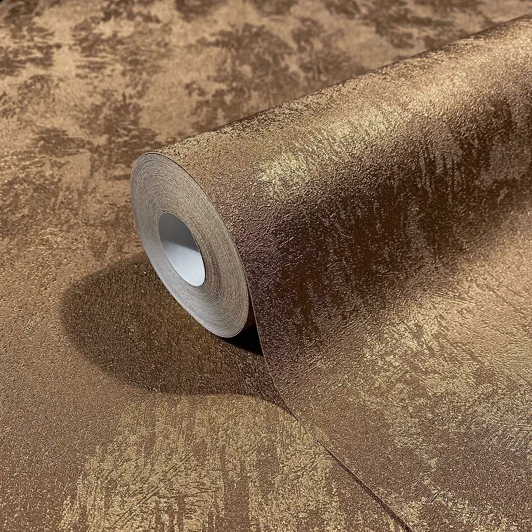 Dekor tapéta koptatott fémes réz tapéta