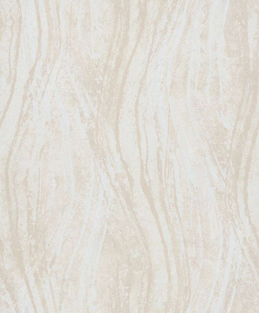 Dekor tapéta loft hullámos mintával beige színben