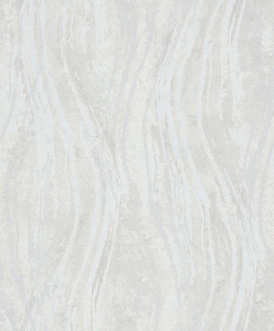 Dekor tapéta loft hullámos mintával krém színben