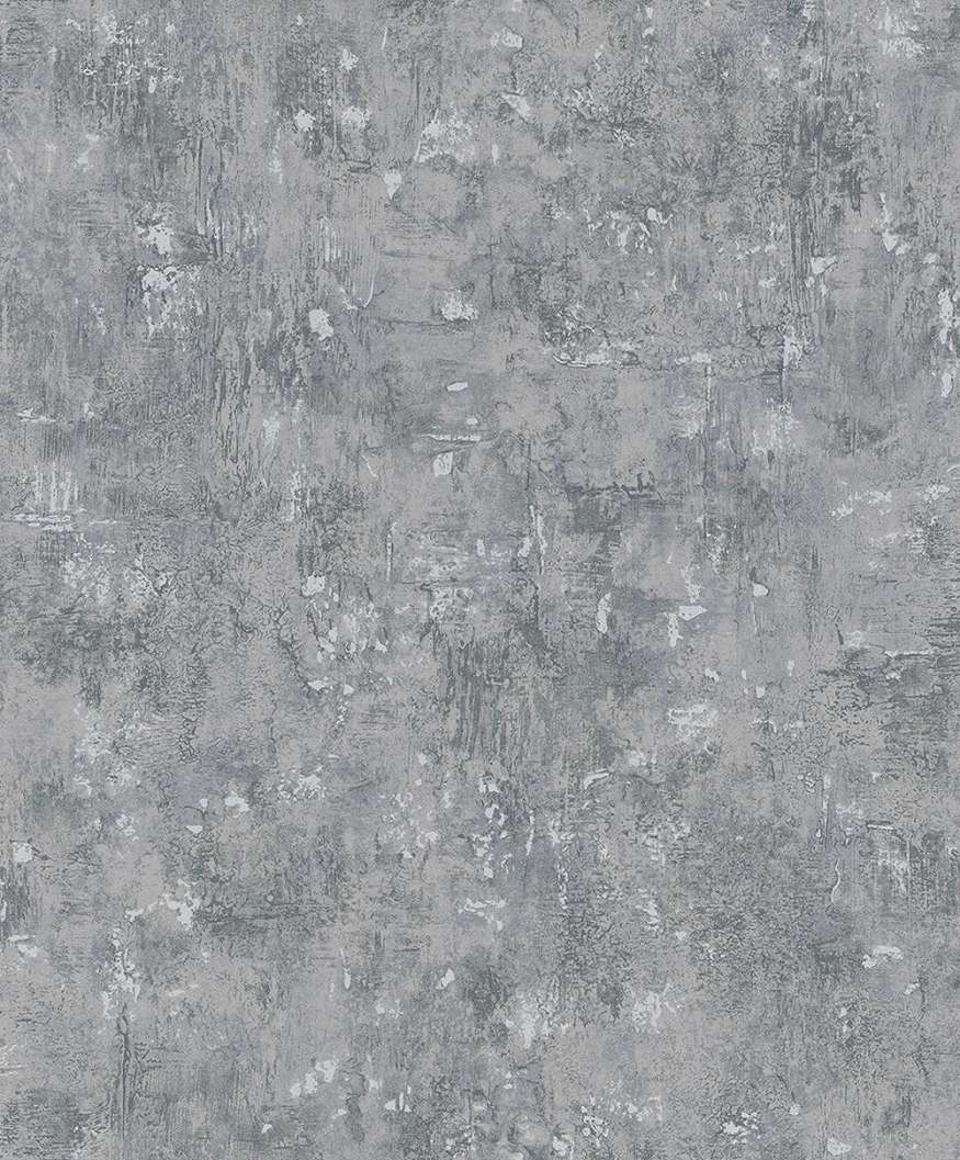 Dekor tapéta loft kőhatású mintával betonszürke színben