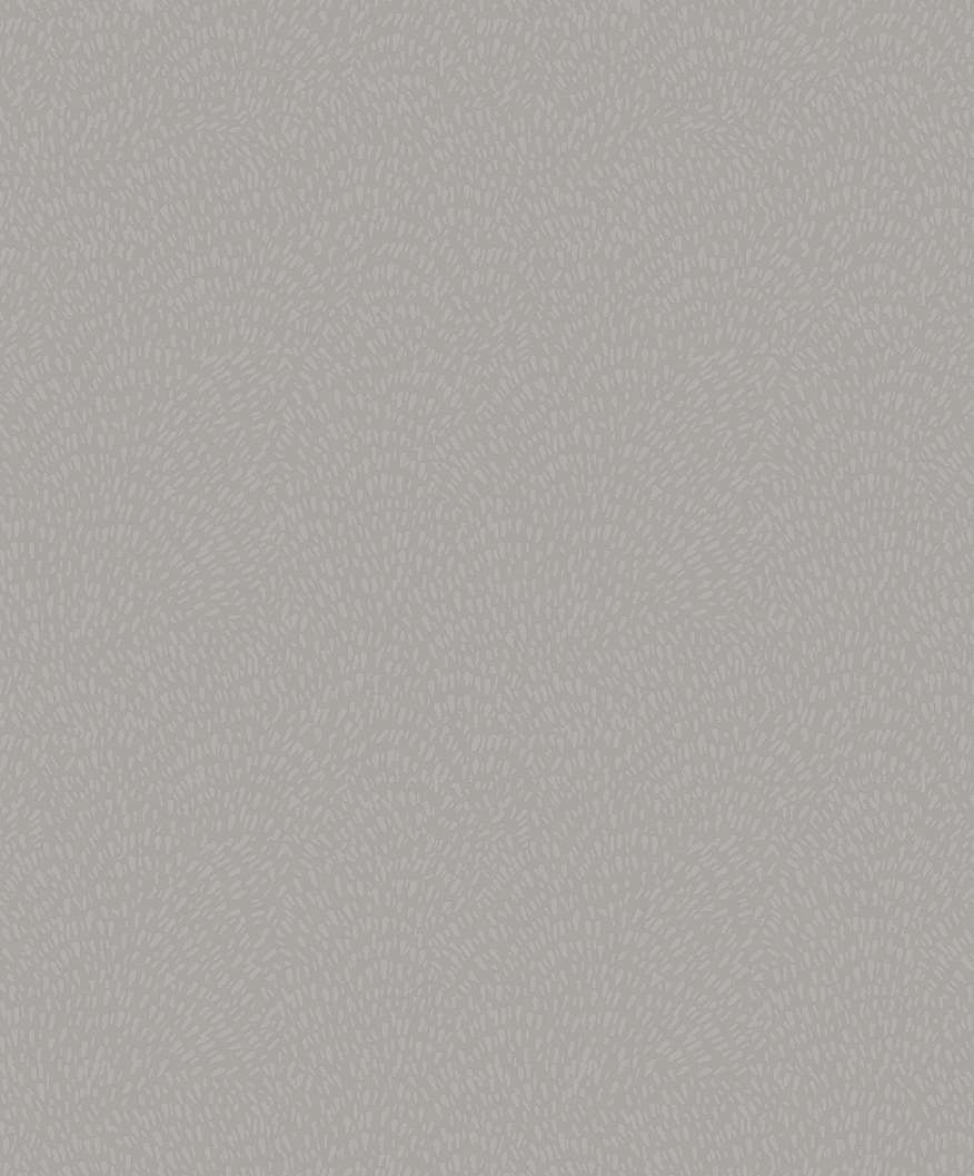 Dekor tapéta metálfényű ezüst és szürke színben absztrakt pöttyös mintával