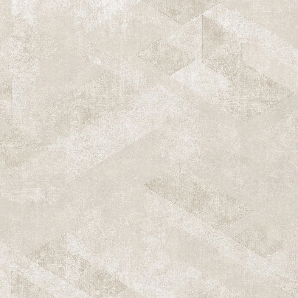 Dekor tapéta modern stílusban krém beige geometrai mintával