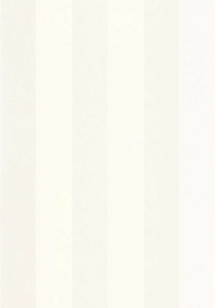 Dekor tapéta széles csíkos mintával fényes gyöngyház és krém színben