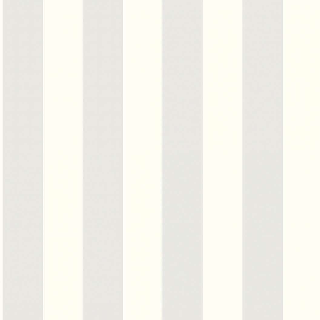 Dekor tapéta széles csíkos mintával világosszürke és gyöngyház színben