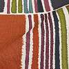 Dekor tapéta színes struktúrált textilhatású geometriai mintával
