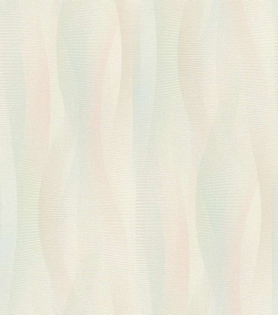 Dekor tapéta színes vidám hullám mintával