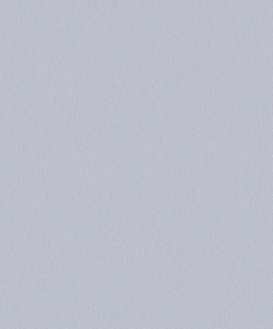 Dekor tapéta szőtthatású mintával fényes kékesszürke színben