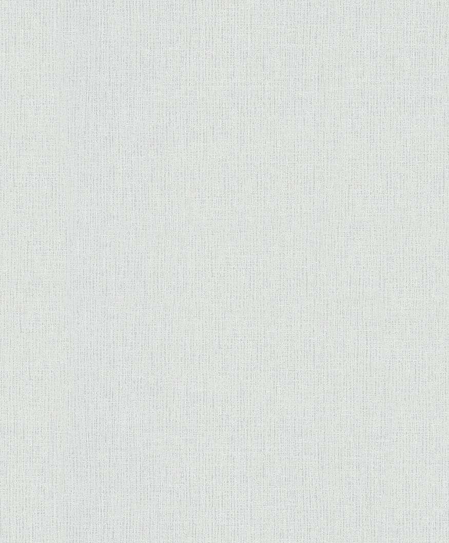 Dekor tapéta textilhatású mintával fényes törtfehér színben