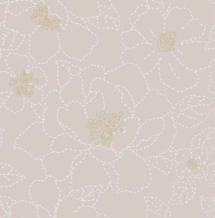 Dekor tapéta tópszín virág mintával