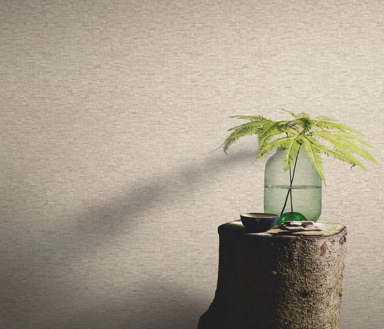 Dekor tapétatextil struktúrával geometrikus mintával