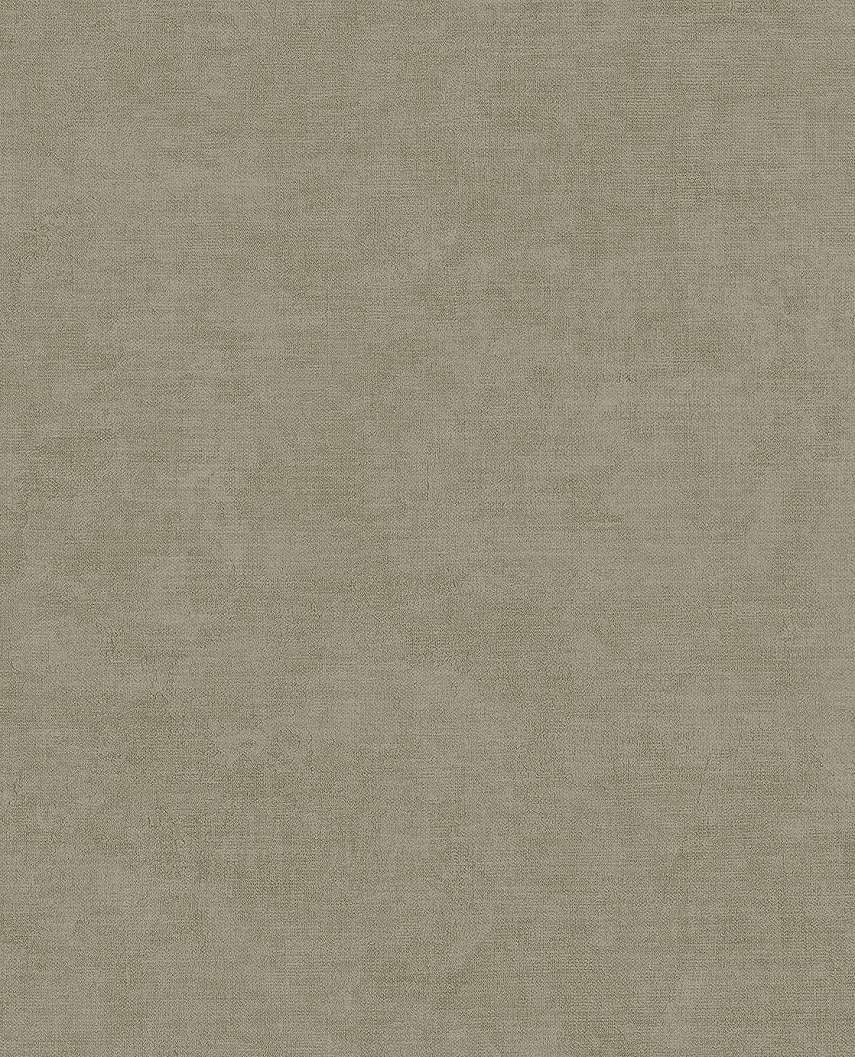 Dekor vinyl tapéta zöld és világos barna színű finoman szőtt textil mintával